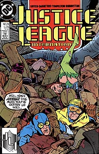 Justice League International 21.  Image Copyright DC Comics