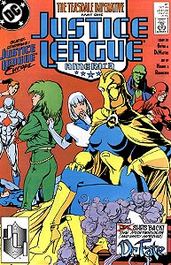 Justice League America 31.  Image Copyright DC Comics