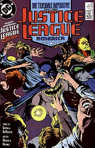 Justice League America, Vol. 1, #32. Image © DC Comics