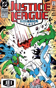 Justice League America 38.  Image Copyright DC Comics