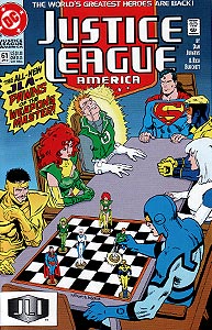 Justice League America 61.  Image Copyright DC Comics