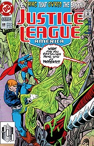 Justice League America, Vol. 1, #68. Image © DC Comics