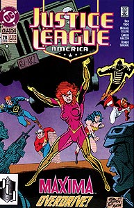 Justice League America, Vol. 1, #78. Image © DC Comics