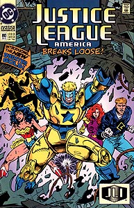 Justice League America, Vol. 1, #80. Image © DC Comics