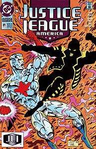 Justice League America, Vol. 1, #81. Image © DC Comics