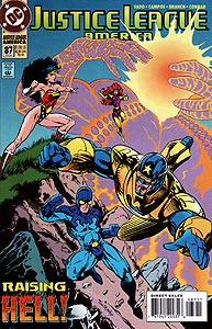 Justice League America, Vol. 1, #87. Image © DC Comics
