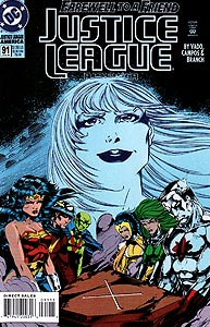 Justice League America, Vol. 1, #91. Image © DC Comics