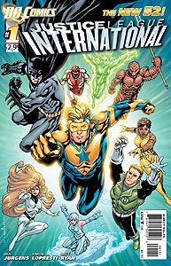 Justice League International 1.  Image Copyright DC Comics