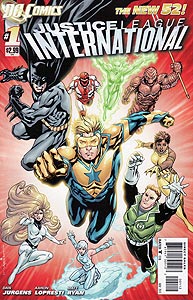 Justice League International 1. Reprint Cover Image Copyright DC Comics