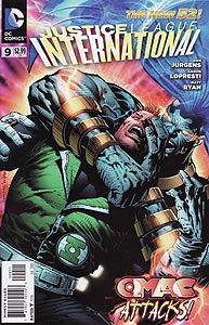 Justice League International, Vol. 3, #9. Image © DC Comics