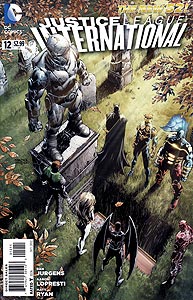 Justice League International 12.  Image Copyright DC Comics