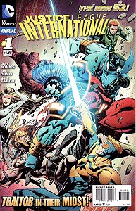 Justice League International Annual, Vol. 3, #1. Image © DC Comics