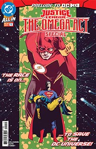 Justice League: The Omega Act Special 1. Reprint Cover Image Copyright DC Comics