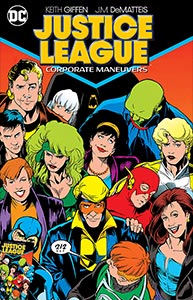 Justice League: Corporate Maneuvers, Vol. 1, #1. Image © DC Comics