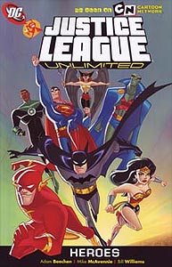 Justice League Unlimited: Heroes 1.  Image Copyright DC Comics