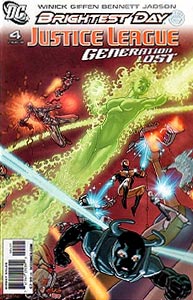 Justice League: Generation Lost 4. Variant Cover Image Copyright DC Comics