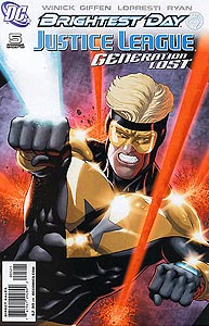 Justice League: Generation Lost 5. Variant Cover Image Copyright DC Comics