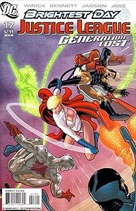 Justice League: Generation Lost 17. Variant Cover Image Copyright DC Comics