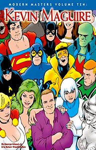 Modern Masters: Kevin Maguire 1.  Image Copyright DC Comics