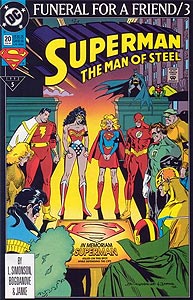 Superman: The Man of Steel 20.  Image Copyright DC Comics