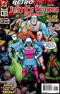 DC Retroactive: JLA - The '90s 1.  Image Copyright DC Comics