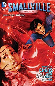 Smallville Season 11 Volume 8: Chaos 1.  Image Copyright DC Comics