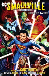 Smallville Season 11 Volume 9: Continuity 1.  Image Copyright DC Comics