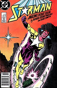 Starman 1.  Image Copyright DC Comics