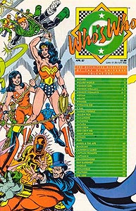 Who's Who: The Definitive Directory of the DC Universe, Vol. 1, #26. Image © DC Comics