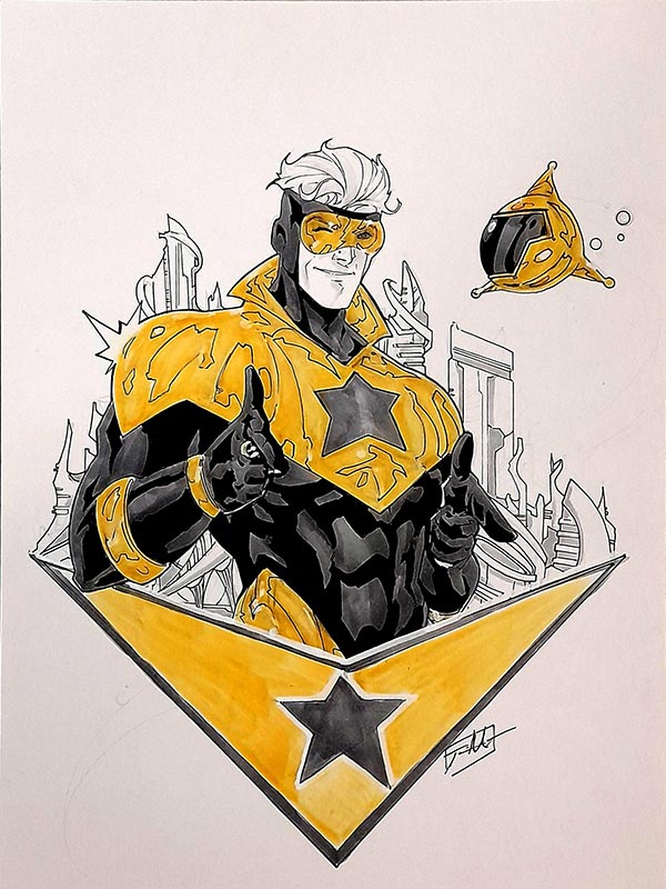 Booster Gold by  Travis Mercer for Cort Carpenter