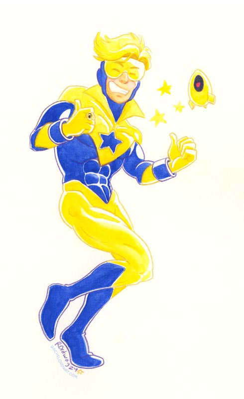 Booster Gold by Rachel Ordway for Cort Carpenter