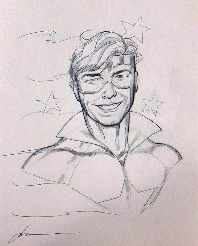 Booster Gold by Joshua (Sway) Swaby for Cort Carpenter